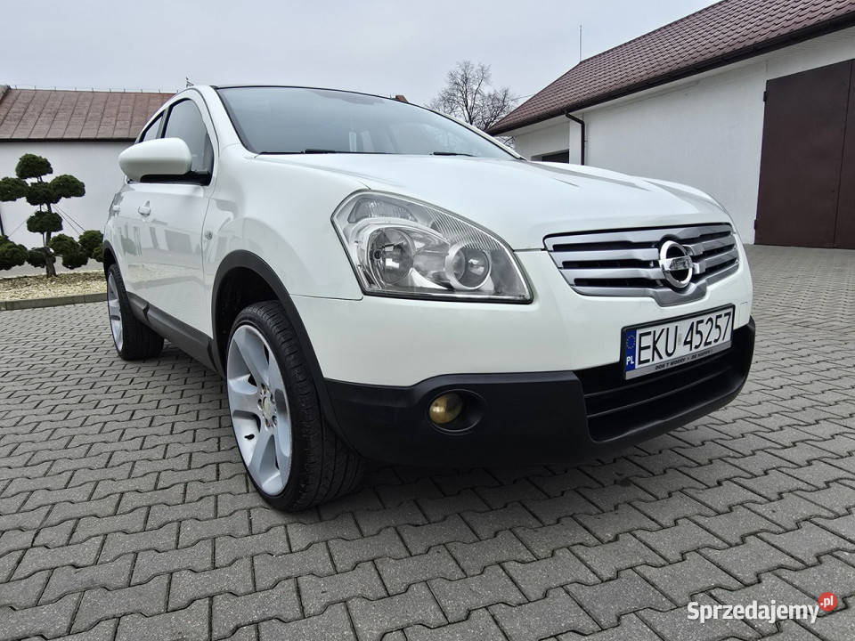 Nissan Qashqai 16Benz NaviAluPanorama biały Qashqai Kutno