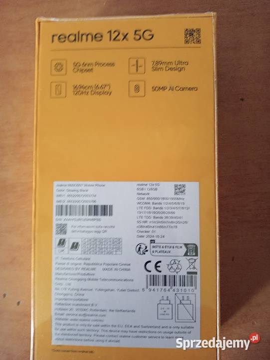 Realme 12x 5g nowy Czeladź