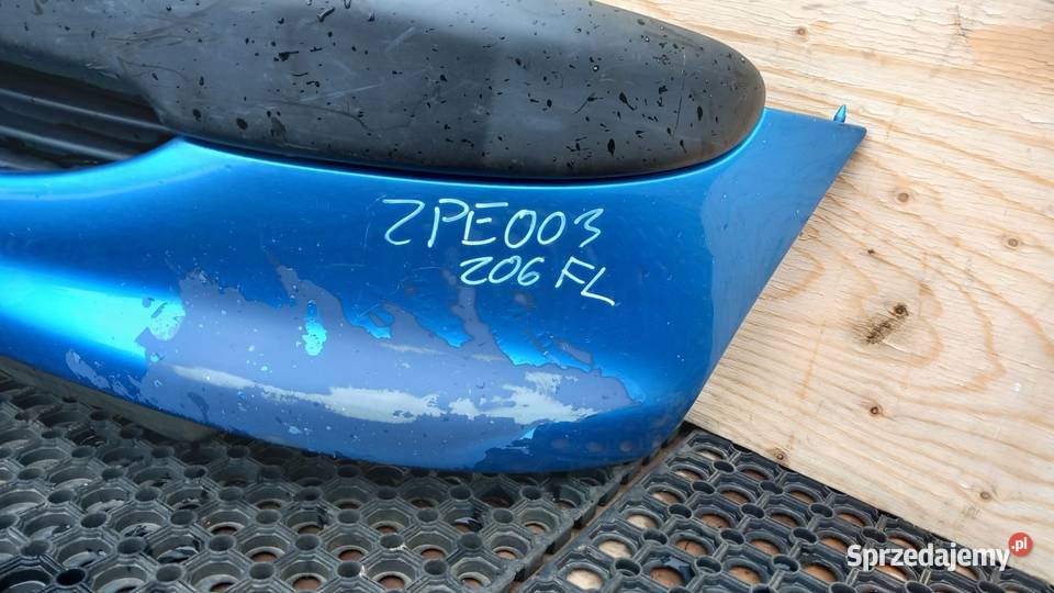 PEUGEOT 206 LIFT ZDERZAK PRZÓD KMF KMFD Zbierkowo