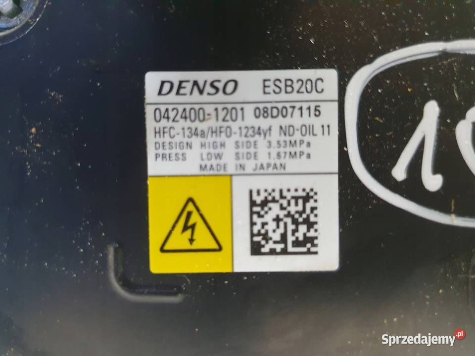 SPRĘŻARKA KLIMATYZACJI Toyota Corolla E21