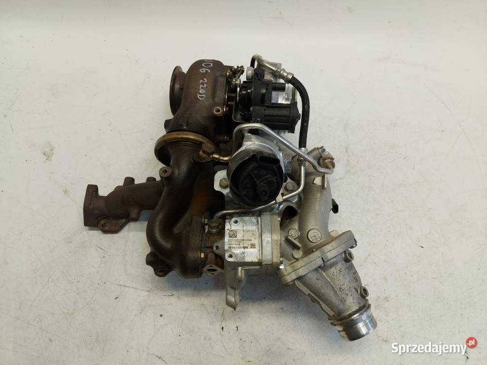 BMW U06 U10 U11 220d TURBOSPRĘŻĄRKA BITURBO Motoryzacja