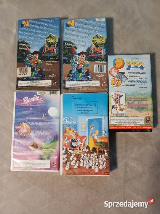 Bajki na kasetach VHS Wrocław