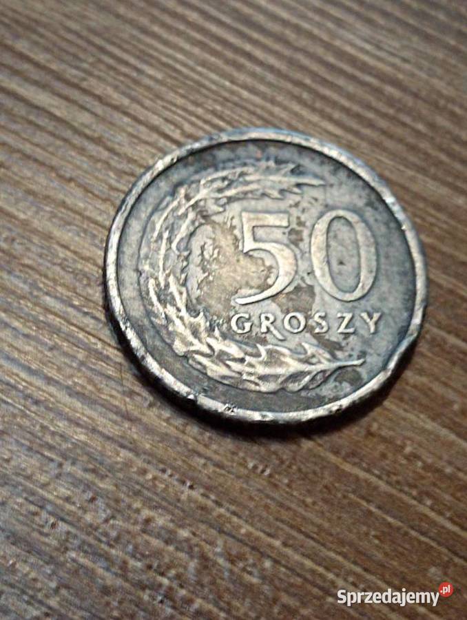 Sprzedam osme 50 gr 1991 r Numizmatyka lubelskie Chełm