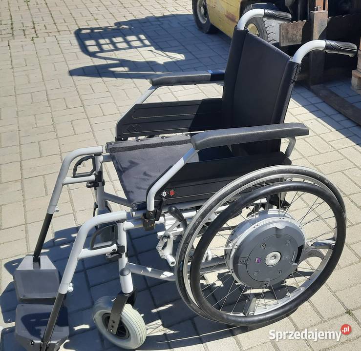 Wózek inwalidzki z napędem Invacare Bora ładny Sprzęt rehabilitacyjny i ortopedyczny dolnośląskie Syców