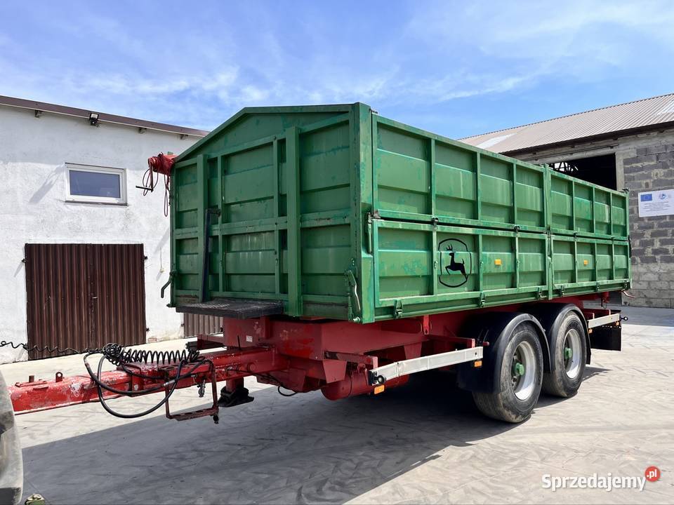 Przyczepa tandem 17 ton wywrot 3 strony Nie pomorskie Mała Słońca sprzedam