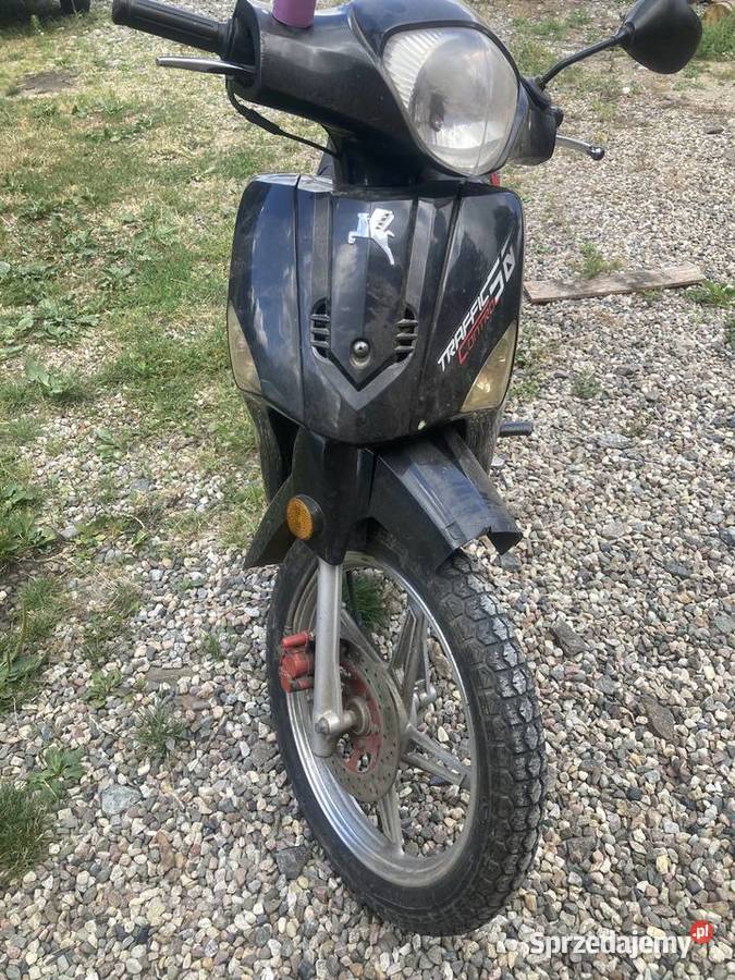 Motorower uszkodzony dolnośląskie Niedźwiedź sprzedam