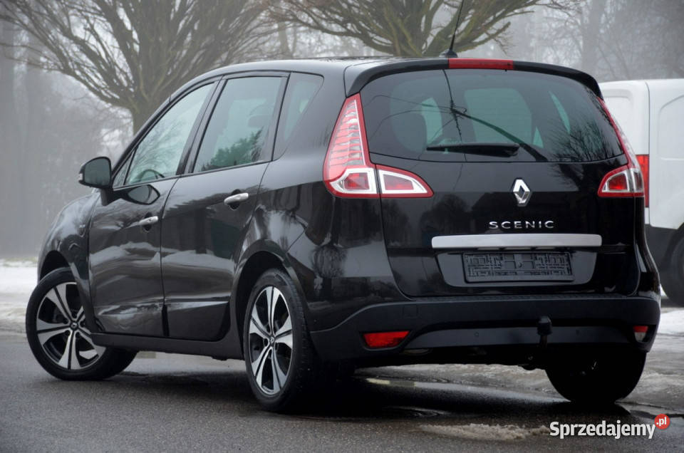 Renault Scenic Czarny 20i 16V 140 BOSE Panorama szyberdach Kutno