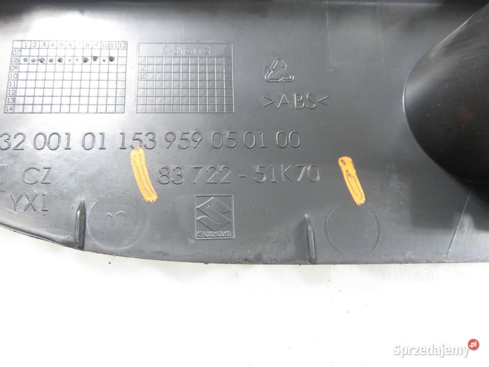 PANEL SZYB OPEL AGILA B 8372251K70 osobowe sprzedam