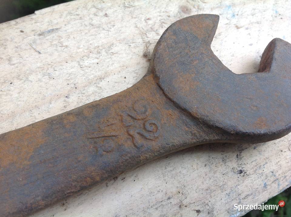 Stary Klucz Metalowy Płaski Nowa Sól