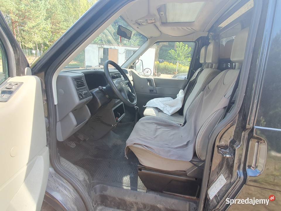 Sprzedam VW Transporter 25 TDI long czarny Częstochowa