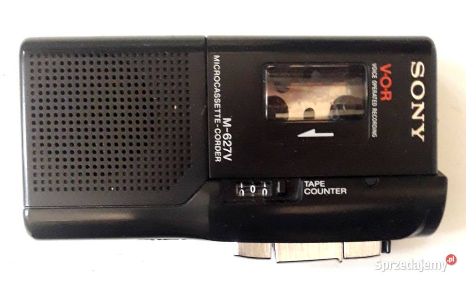 Sony M627V Microcassette corder dyktafon plus 4