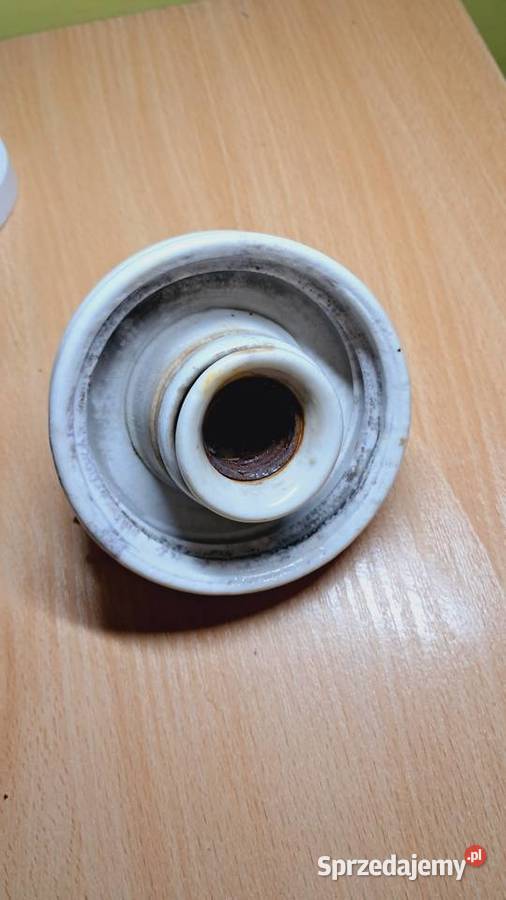 Stara Porcelanowa Oprawa Do Lampy PRL Vintage Świecie