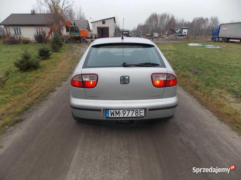 Seat leon diesel 110 Srebrny manualna mazowieckie Józefów