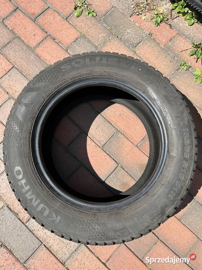 19565R15 91H Kumho Solus zima 200 2 Grzebienisko sprzedam