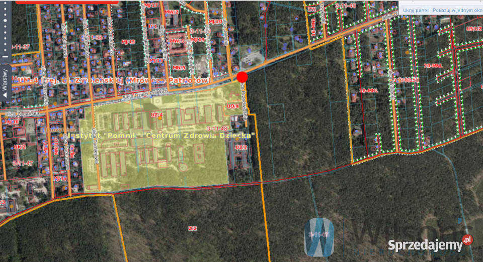 Grunt na sprzedaż Warszawa Przedwiośnie 7100m2 235m mazowieckie