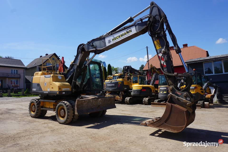 Koparka kołowa Volvo EW 160D 2012 Rok produkcji 2012 Jeziorko