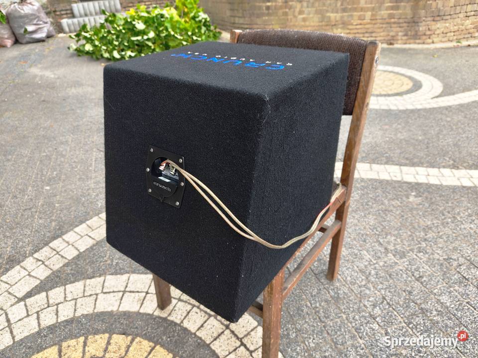 Skrzynia tuba subwoofer basowa bassowa Crunch Niegowonice