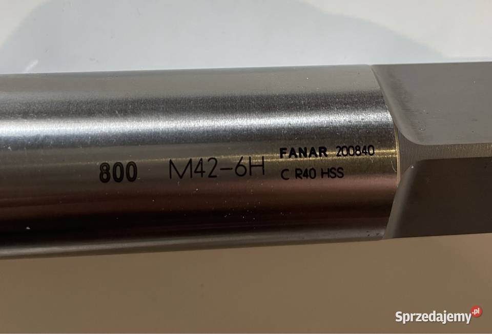 Gwintownik 376C M426H HSS 800 FANAR Czarnożyły