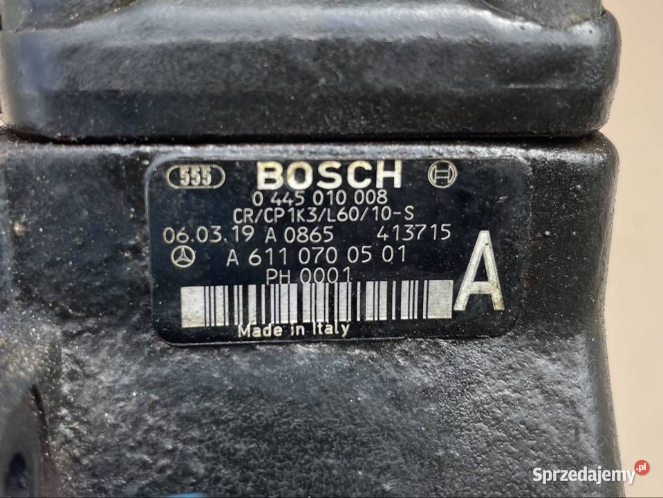 0445010008 pompa wtryskowa 22 cdi Mercedes c