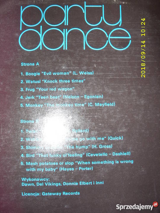 PARTY DANCE LP winyl dolnośląskie Wołów