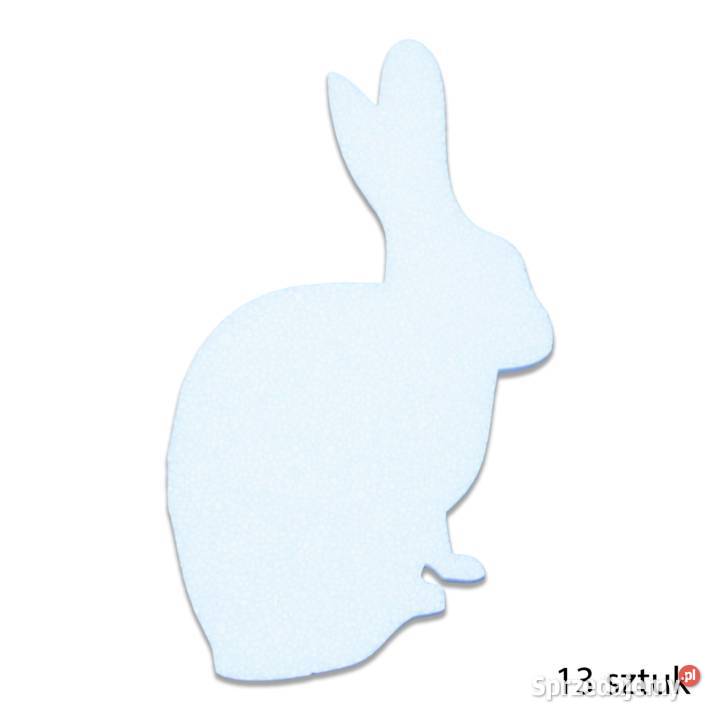 Styropianowe zajączki MIX wzorów Dekoracje DIY Dębna