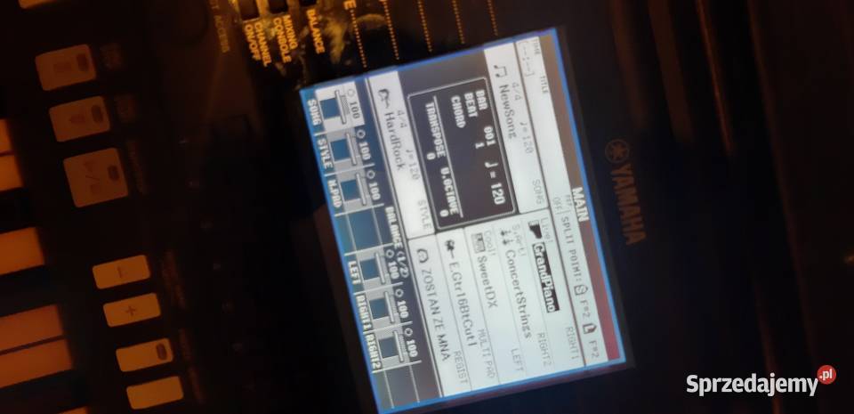 Yamaha psr s 750 Yamaha Wyszków