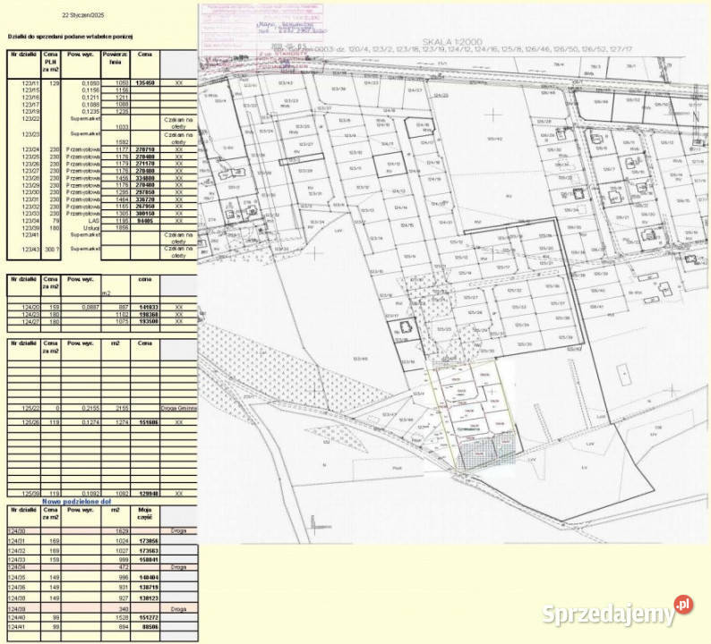 Działki pod budownictwo mieszkaniowe na kujawsko-pomorskie Gorzeń sprzedam