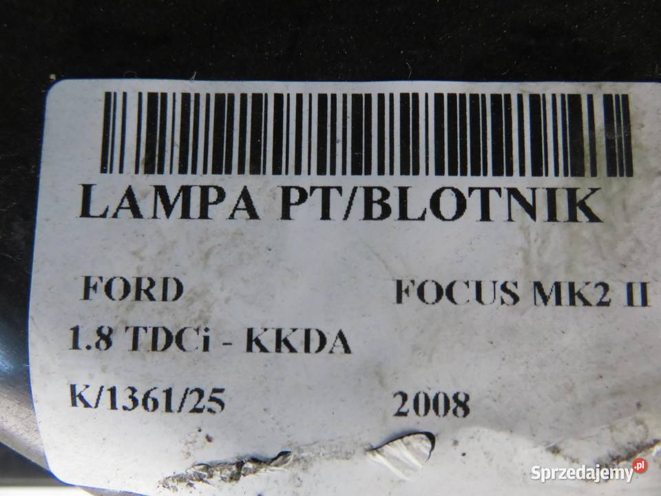 LAMPA PRAWA TYLNA FORD FOCUS MK2 II 8M5113404A sprzedam