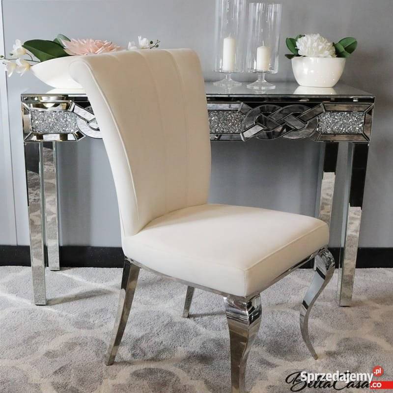 Krzesła glamour Livio Różne Kolory Do jadalni Do 66cm