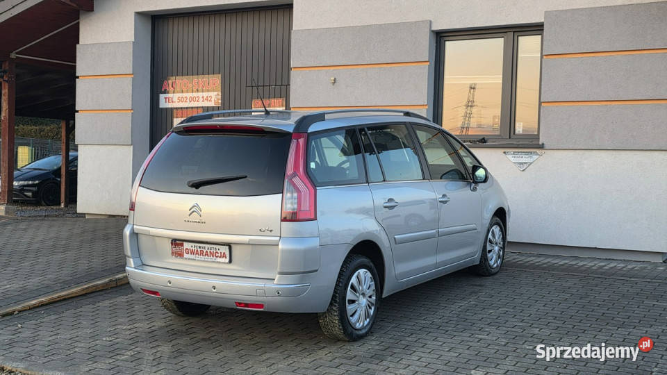 Citroen C4 Grand Picasso 7osobowy 16 hdi niski Zarejestrowany w Polsce