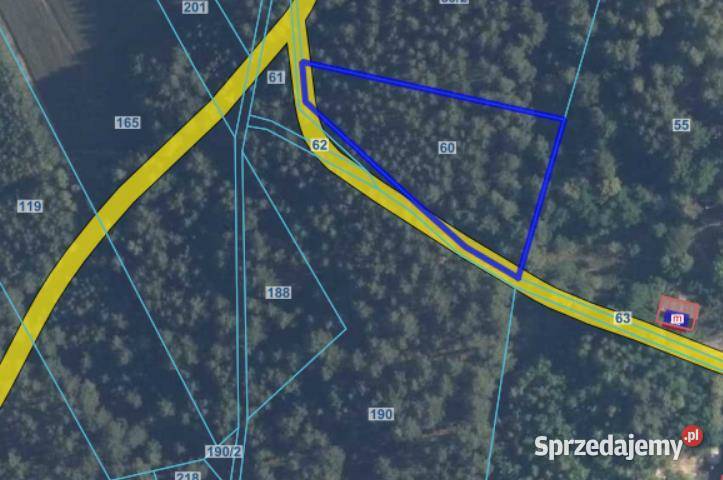 Syndyk sprzeda udziały w nieruchomościach w pow 1m2 Sprzedaż Chorchosy sprzedam