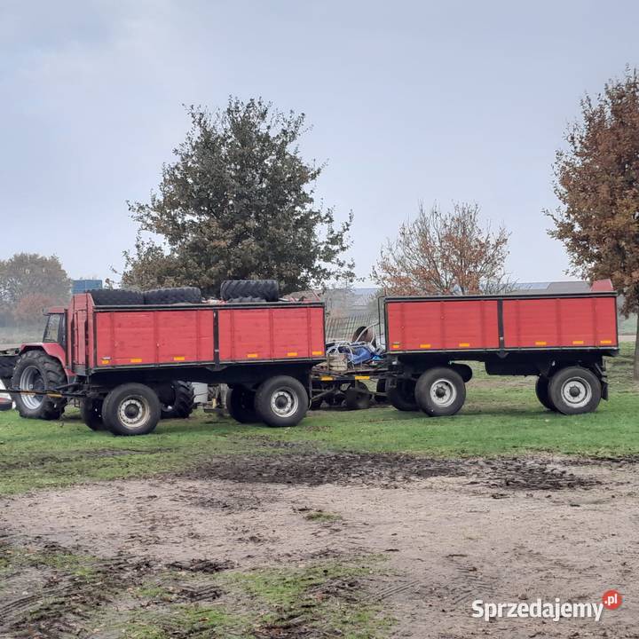 przyczepa rolnicza wywrotka 16 t Miejska Górka sprzedam