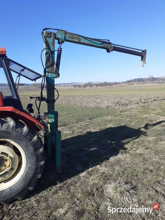 Dźwig żuraw do big bag nie tur ładowacz czołowy Sanok sprzedam