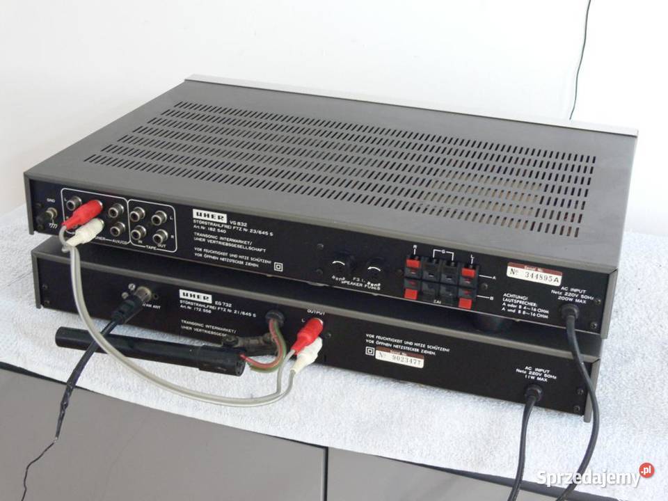 Zestaw audio UHER Vintage WYSYŁKA Jasło