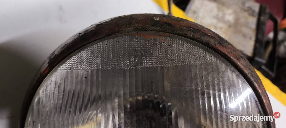 Lampa klosz odbłyśnik ramka oprawka żarówki jawa Lutoryż