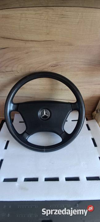 Oryginalna skórzana kierownica Mercedes Benz