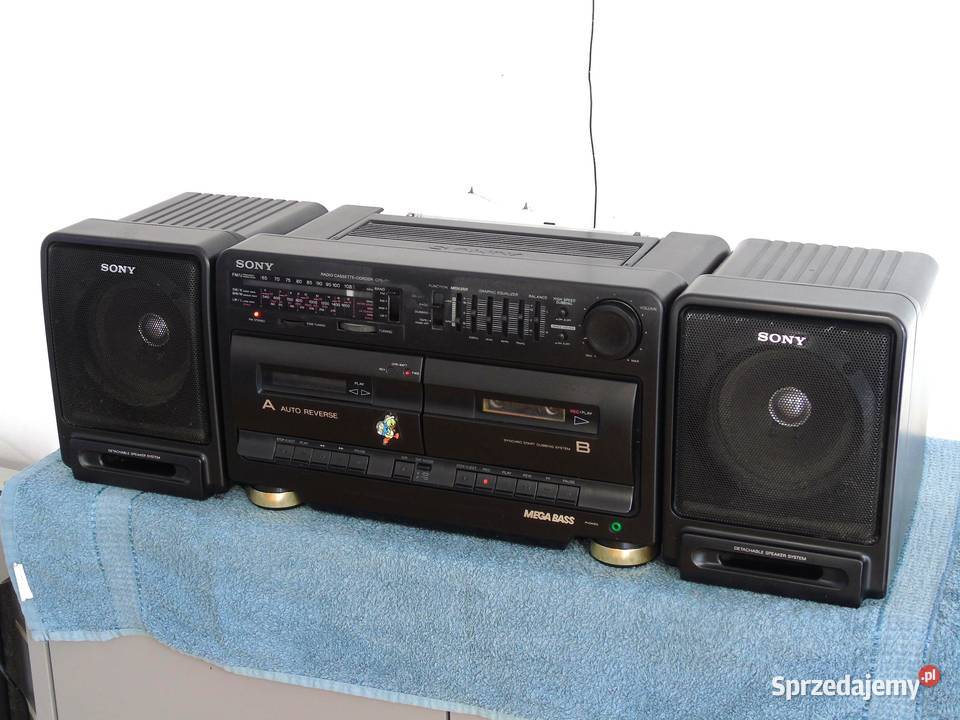 Radio odtwarzacz AUX Sony CFS710L Vintage Audio podkarpackie Jasło