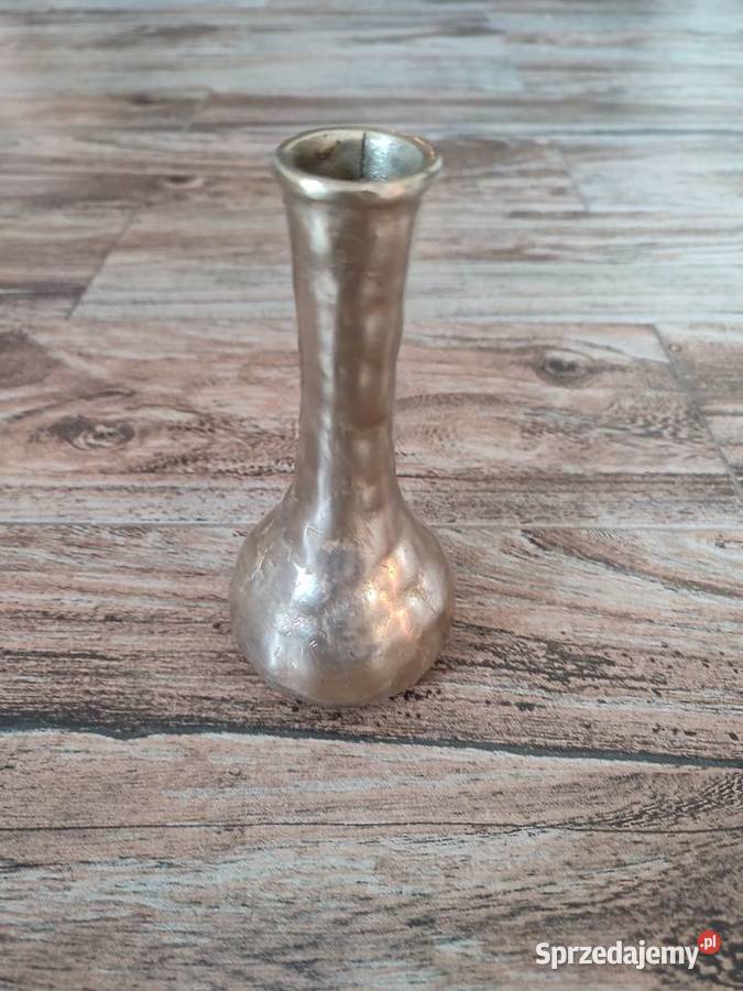 Wazonik mosiężny masywny kujawsko-pomorskie Bydgoszcz