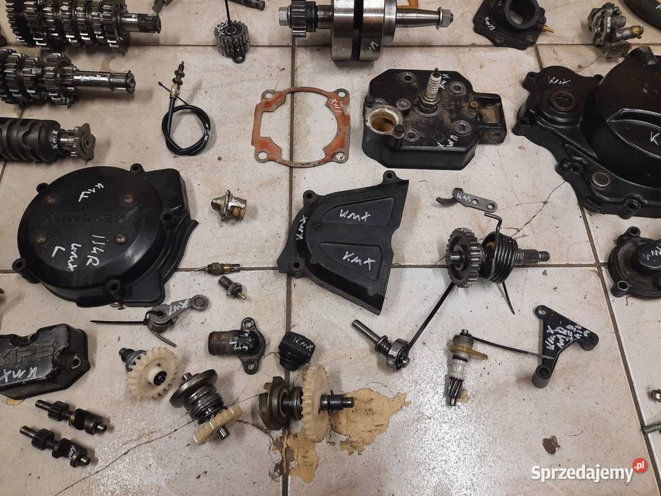 Kawasaki KMX 125 silnik części cylinder wał dolnośląskie Jelenia Góra