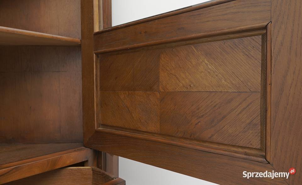 Antyk francuska biblioteka narożna renowacji 63cm Pozostałe Jerka