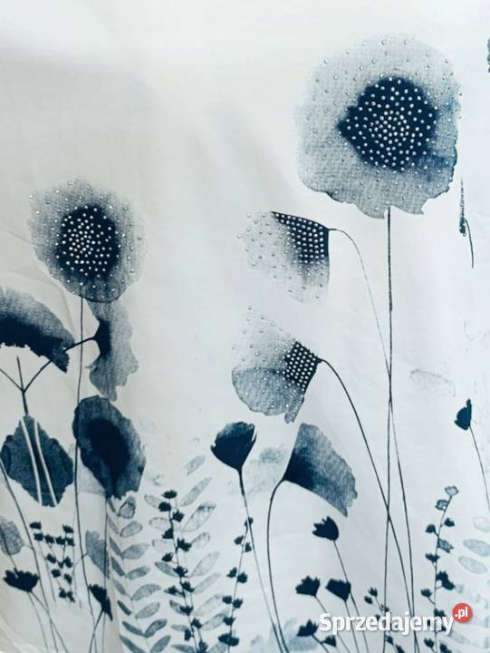 Luksusowa bluzka damska Cekiny koronki kamienie łódzkie Wieluń