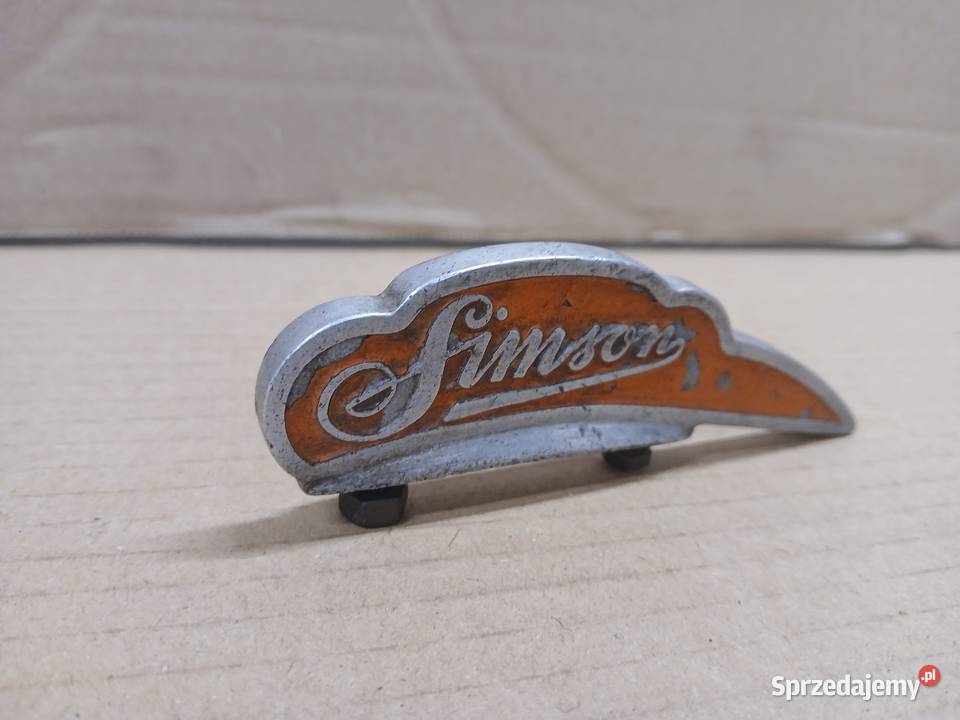 Simson Sr 1 Sr 2 znaczek emblemat przedniego