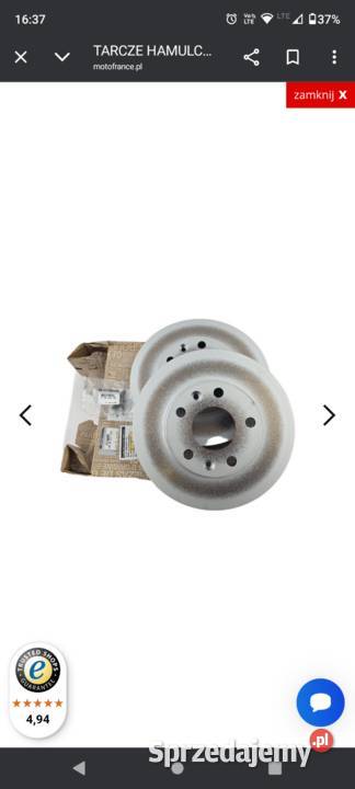 RENAULT MEGANE IV NOWE ORYG TARCZE HAMULCOWE Wieliczka