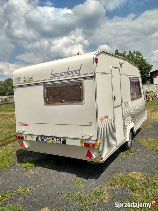 Przyczepa Kempingowa Beyerland Sprinter 380 z Przyczepy śląskie Przystajń