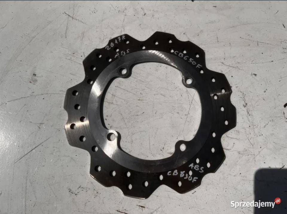 tarcza hamulcowa tył Honda CB 650 f ABS 2018r Pozostałe wielkopolskie Ostrów Wielkopolski