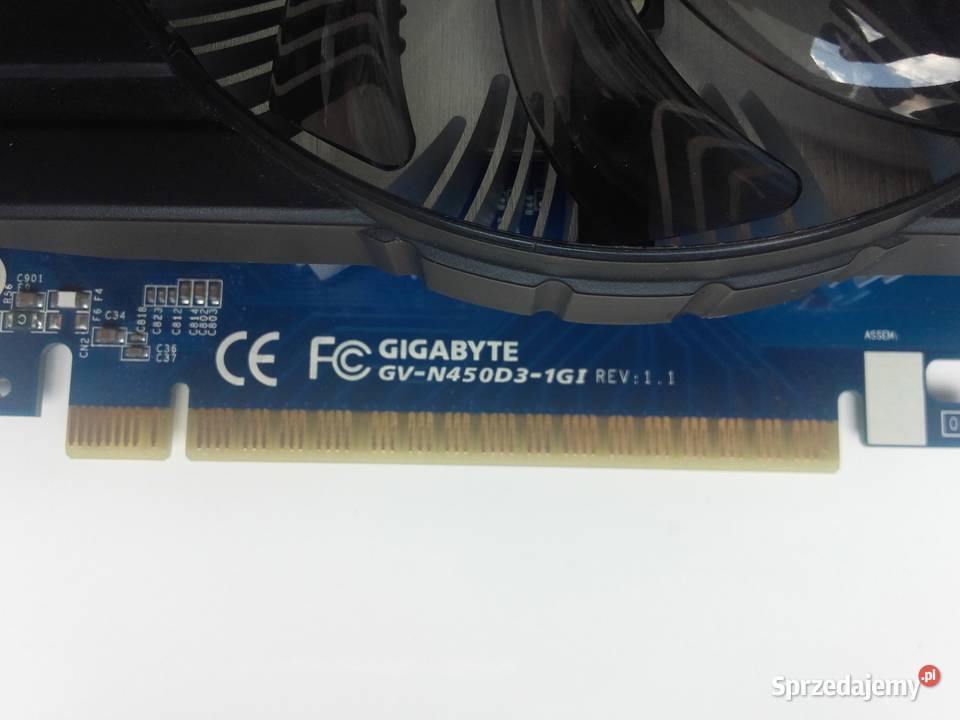 Gigabyte GeForce GTS 450 1GB, GV-N450D3-1GI Problem Bydgoszcz ...