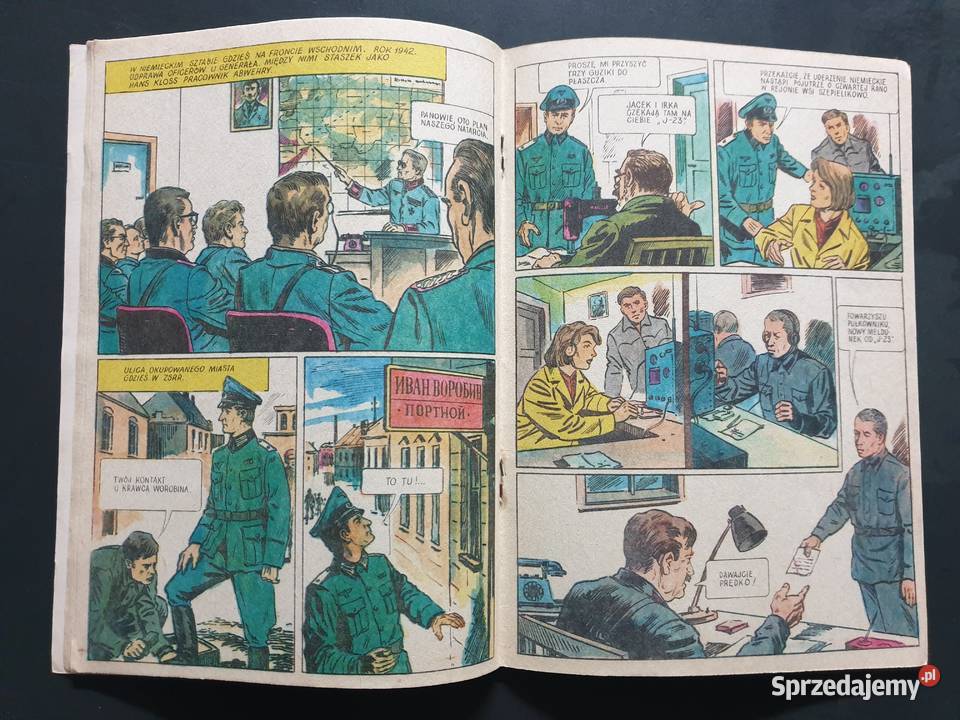 Kapitan Kloss 1 Agent J23 wydanie II 1983 Gdynia