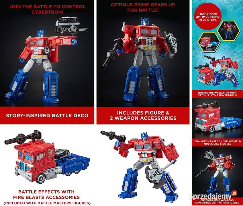 Figurka Transformers Siege GEN Voyager WFCS11 8 lat+