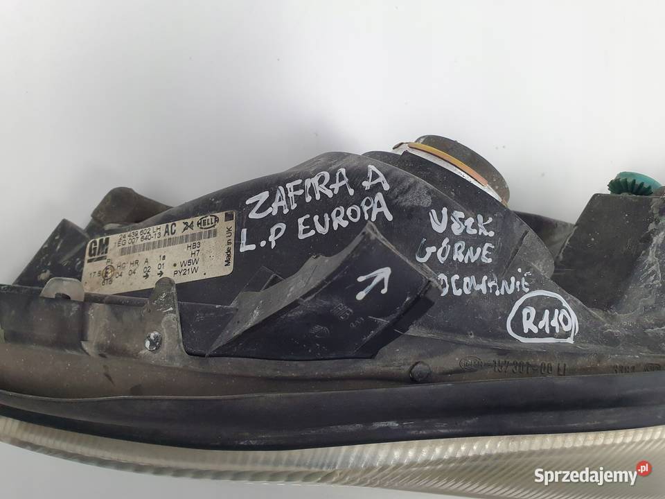 LAMPA LEWA PRZEDNIA Opel Astra G II 9809r lewy Lampy przednie sprzedam