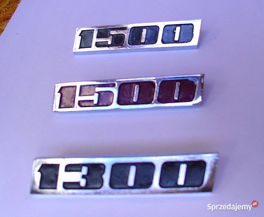 Emblemat 1500 i 1300 do Fiata 125 oryginalny Łódź